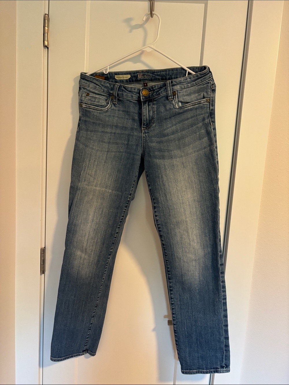 KUT Catherines Light Blue Boyfriend Jeans